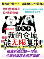 小说《DNF：我的仓库能无限复制》封面